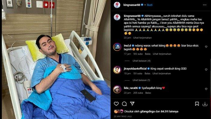 Terbaring Lemah Di RS, Tubuh Nassar Dipasang Infus Sampai Alat Bantu Pernapasan, Sakit Apa?