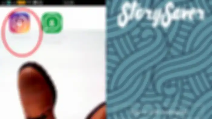 Buka aplikasi Story Saver