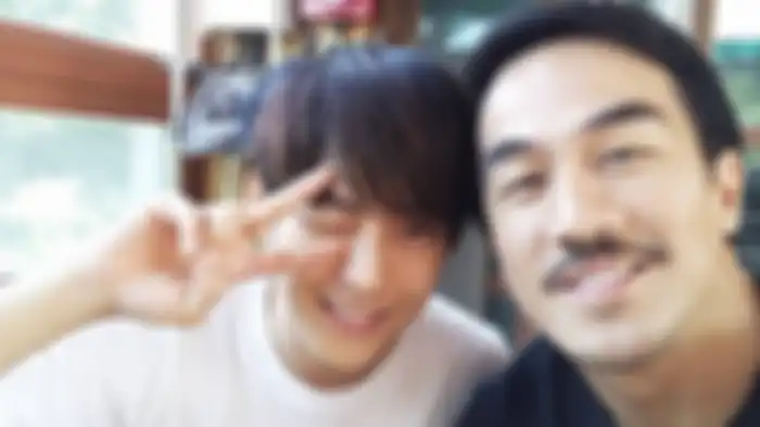 Joe Taslim dan Lee Min Hyuk