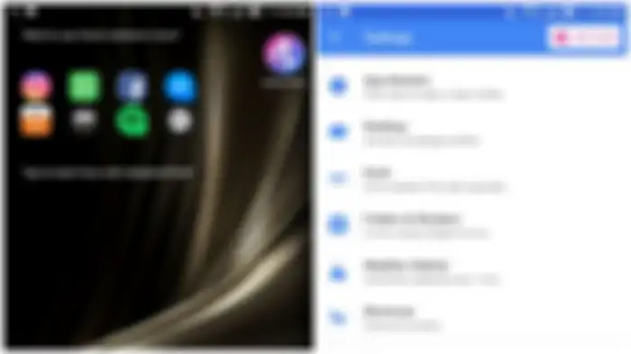 Buka aplikasi dan masuk ke menu setting