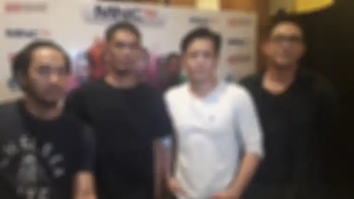 Band Noah saat ditemui di kawasan Bekasi, Jawa Barat, Sabtu (2/6/2018).