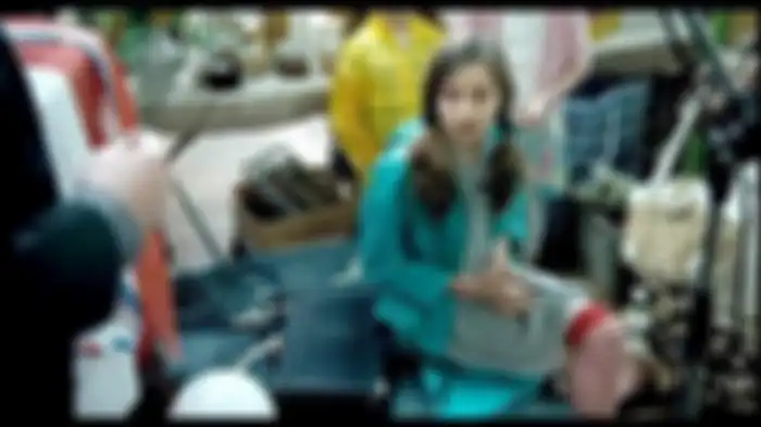 Lily saat mengambil bagian di film ayahnya