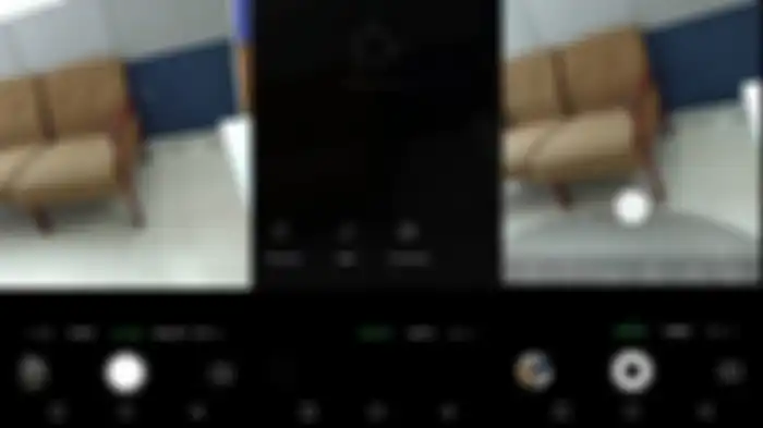Tampilan Menu kamera Auto dan manual Infinix S3X 