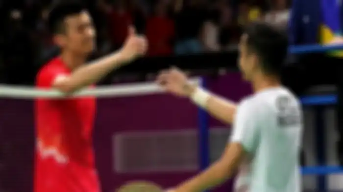 Chen Long dan Ginting