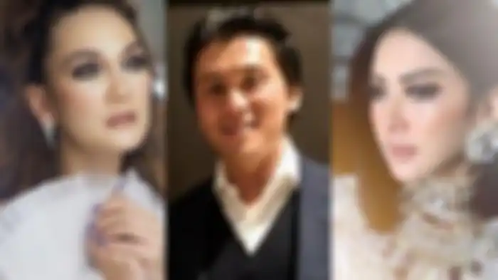 Luna Maya, Reino Barack, dan Syahrini