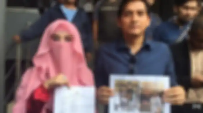 Tiara Dewi dan Lucky Hakim/ Tribunnews