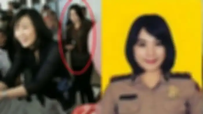 Bripda Puput Nastiti Devi saat masih menjadi ajudan Veronica Tan. Pantas lengan Puput bikin salah fokus netizen.