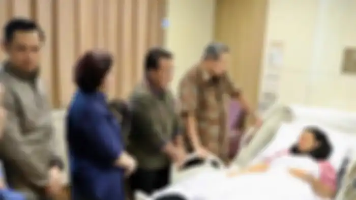 Foto kondisi Ani Yudhoyono yang diunggah Wasekjen DPP Partai Demokrat, Ani Yudhoyono, Senin (11/2/2019).