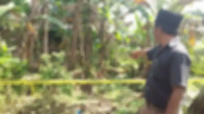 TKP Ibu Tewas Terbakar di Pringsewu 