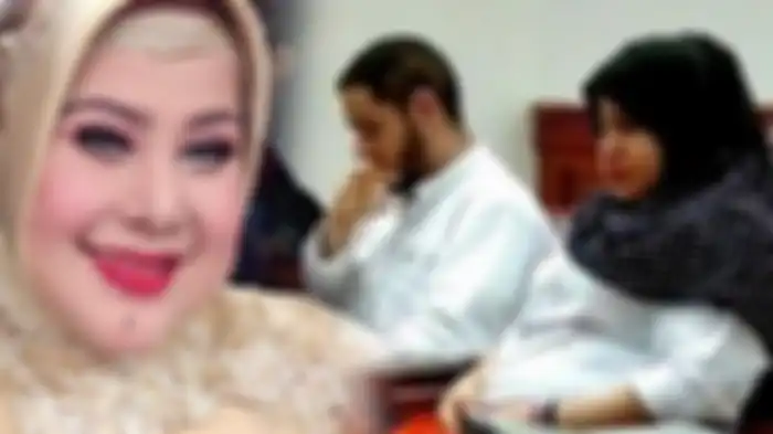 Dhawiya dan Muhammad ketika di persidangan