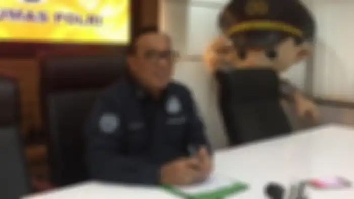 Karopenmas Divisi Humas Polri Brigjen Pol Dedi Prasetyo di Mabes Polri, Jalan Trunojoyo, Kebayoran Baru, Jakarta Selatan, Rabu (15/5/2019).  