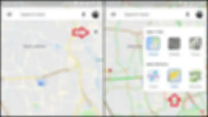 pilih traffic untuk melihat kemacetan jalan