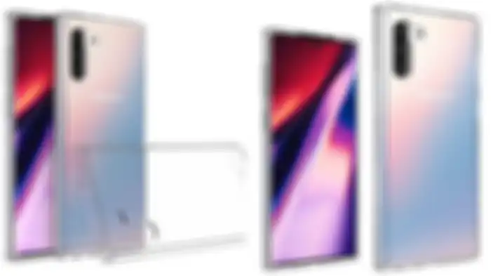 tampilan render Samsung Galaxy Note 10