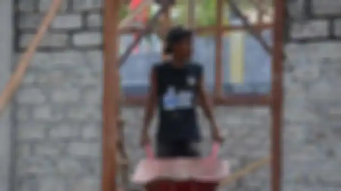 Rafdi Maradjabessy, anak wWakil Walikota Tidore yang berprofesi kuli bangunan.