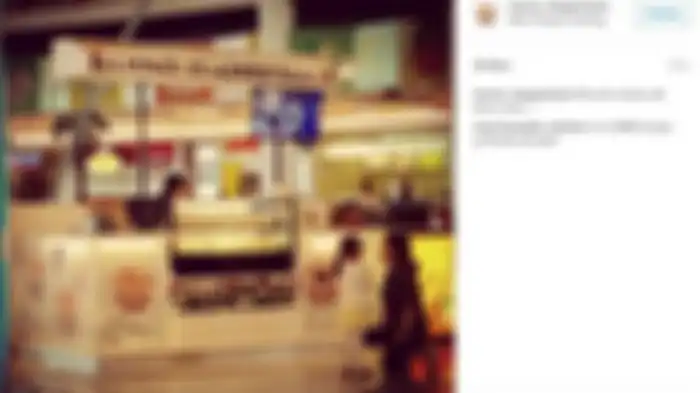 Salah satu gerai klapertart usaha milik Hanna Kasino