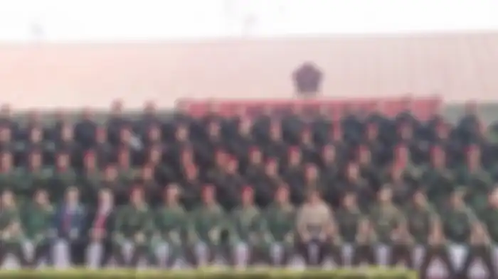 Pasukan Koopssus TNI diresmikan hari ini, Selasa (30/7/2019) di apangan Satpamwal Denma Mabes TNI, Cilangkap, Jakarta Timur.