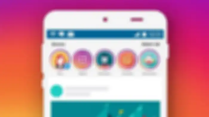 Ilustrasi Instagram Stories