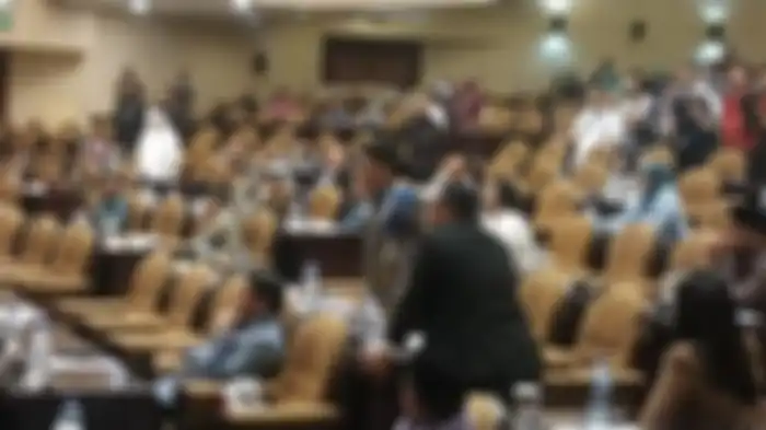 Kericuhan sempat mewarnai Sidang Paripurna Luar Biasa DPD RI, Rabu (18/9/2019).