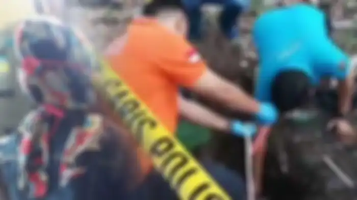 Ibu muda kubur bayinya sendiri 
