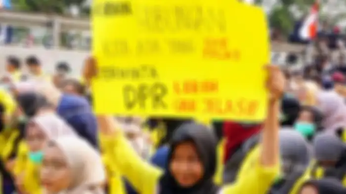 Demo Mahasiswa di DPR