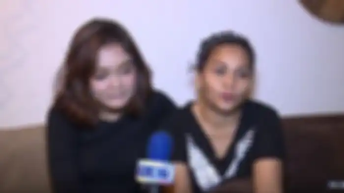Anak dan istri Sapri TOP.