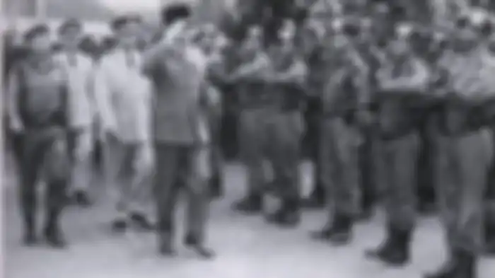 Pasukan Cakrabirawa yang mengawal Presiden Soekarno
