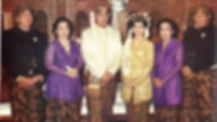 Pernikahan Puan Maharani dengan Happy Hapsoro. 