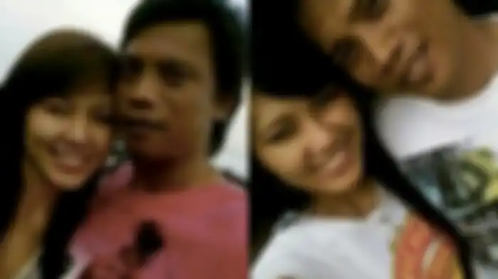Foto yang diduga suami dan anak Via Vallen