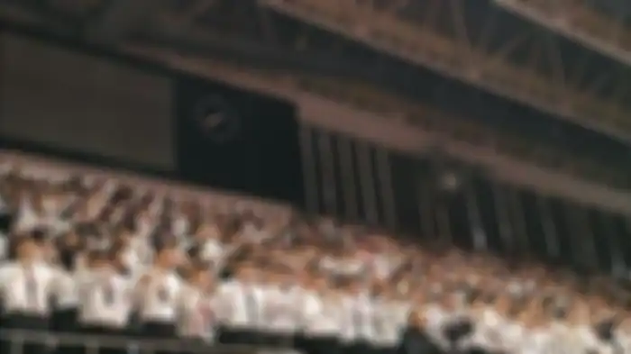 Calon pegawai negeri sipil (CPNS) dalam acara Presidential Lecture 2019 yang digelar di Istora Senayan, Kompleks Gelora Bung Karno (GBK), Jakarta, Rabu (24/7/2019). Pemerintah mengkaji para PNS untuk bekerja di rumah 