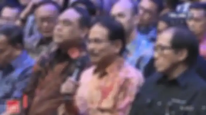 Sofyan Djalil saat menceritakan pengalamannya bekerja bersama JK