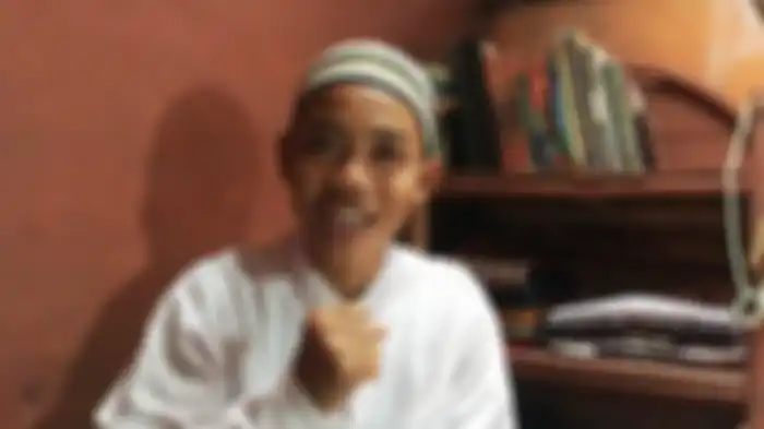 Muhammad Askal Fikri saat ditemui Tribunjateng.com di rumahnya yang terletak di Kuripan Lor Gang 23, Kelurahan Kuripan Yosorejo, Kecamatan Pekalongan Selatan, Jumat (25/10/2019) siang. 