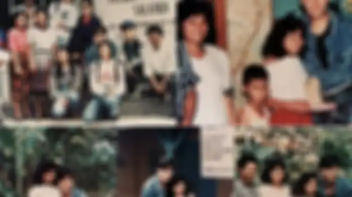Andy Lau bersama anak asuhnya