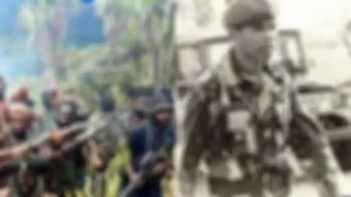 Jenderal TNI Jebolan Kopassus, Sintong Panjaitan (kanan) 