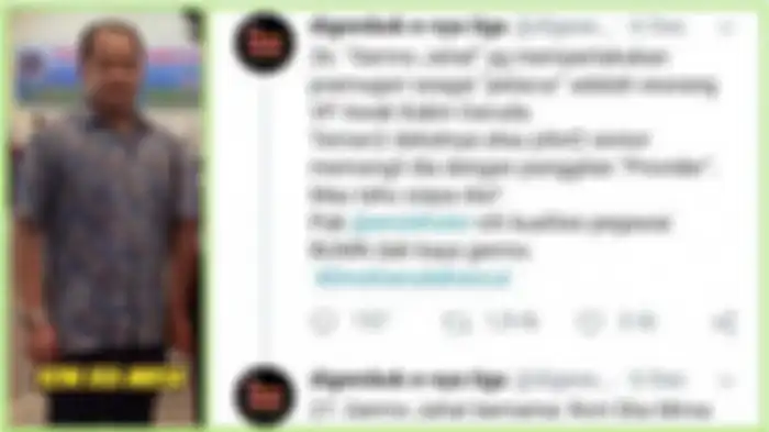 Tweet soal germo di Garuda Indonesia.