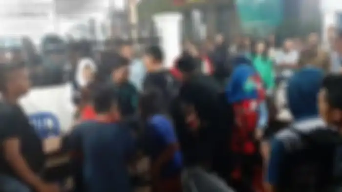Pengunjung malioboro terkena ledakan kembang api