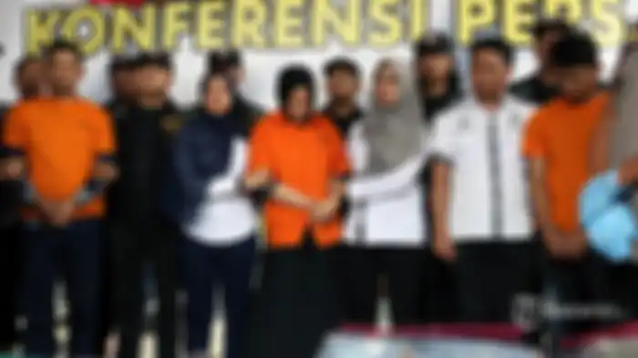 Ketiga tersangka pembunuhan hakim PN Medan, Jamaluddin