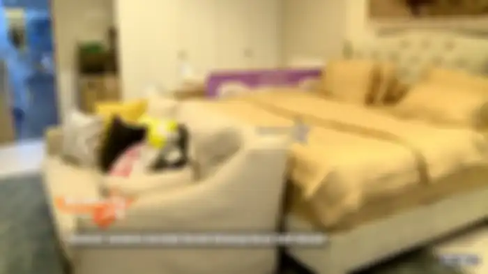 Kamar tidur Raffi Ahmad dan Nagita Slavina