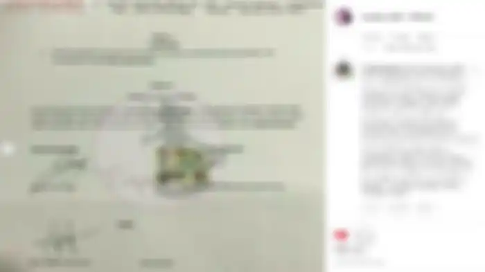 tanda tangan Lucinta Luna di surat kontrak perjanjian kerja