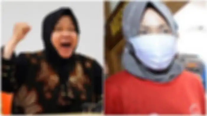 Tri Rismaharini dan pemilik akun Facebook Zikria Dzatil
