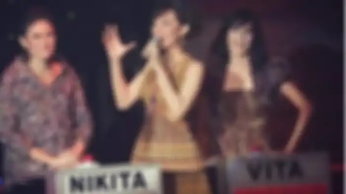 Nikita Mirzani dalam acara Take Me Out Indonesia