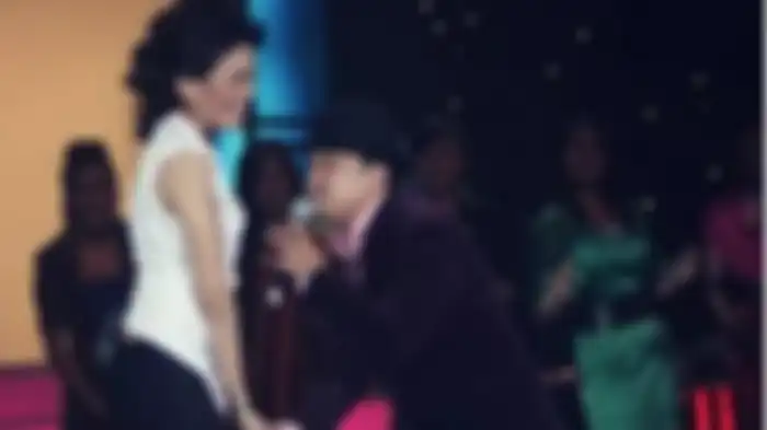 Nikita Mirzani dalam acara Take Me Out Indonesia