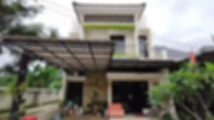Rumah mewah milik bos WO Pandamanda di Jalan Daya Guna, Pancoran Mas, Kota Depok