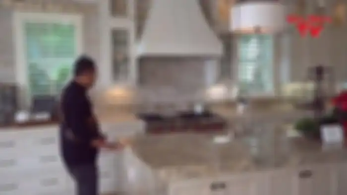 Tampilan dapur calon rumah mewah Uya Kuya di Amerika