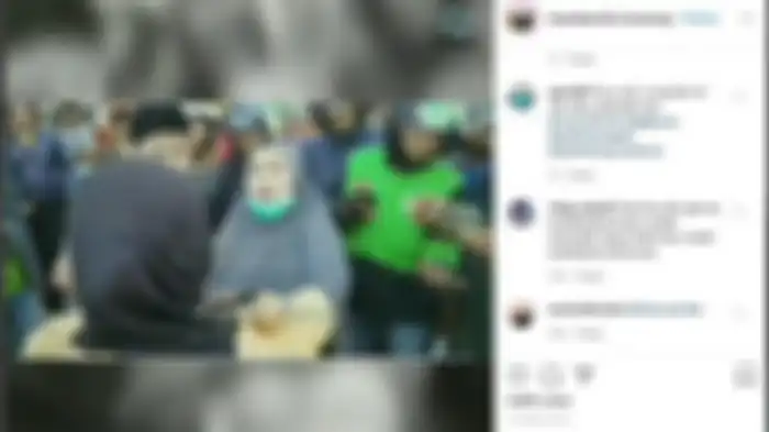 Pemulung dituduh culik anak ditampar oleh seorang wanita. 