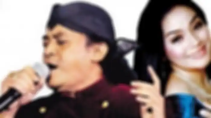 Didi Kempot dan Istrinya (Source: tribunjambi)