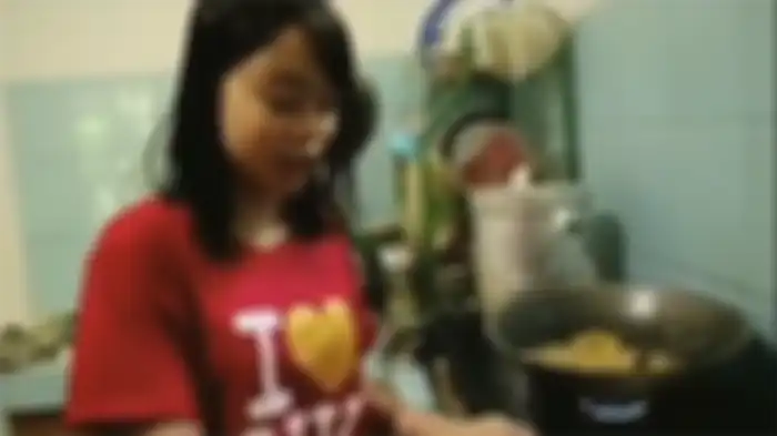 Dapur rumah Lesty 
