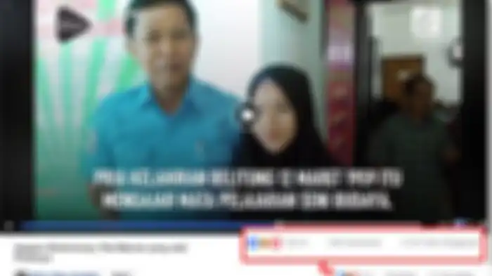 Potongan video Pak Masran yang viral. 
