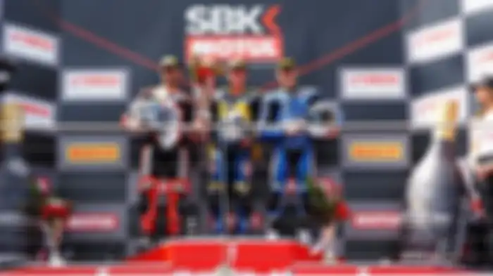 Juara WSSP Australia: Andrea Locatelli (BARDAHL Evan Bros. WorldSSP Team), Raffaele De Rosa (MV Agusta Reparto Corse), dan Jules Cluzel (GMT94 Yamaha).