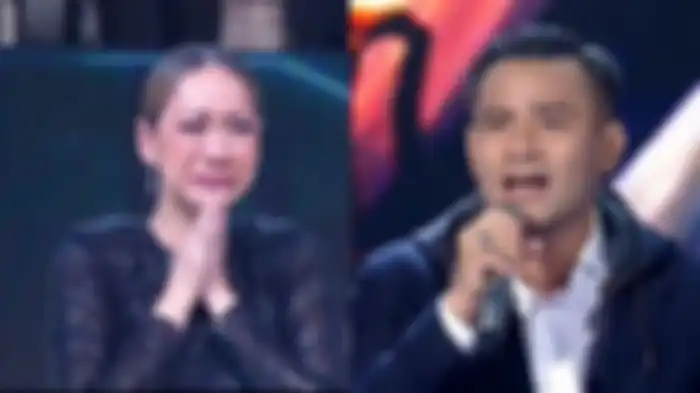 Judika menyanyikan lagu 