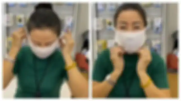 Dokter spesialis paru tanggapi masker dari tisu basah